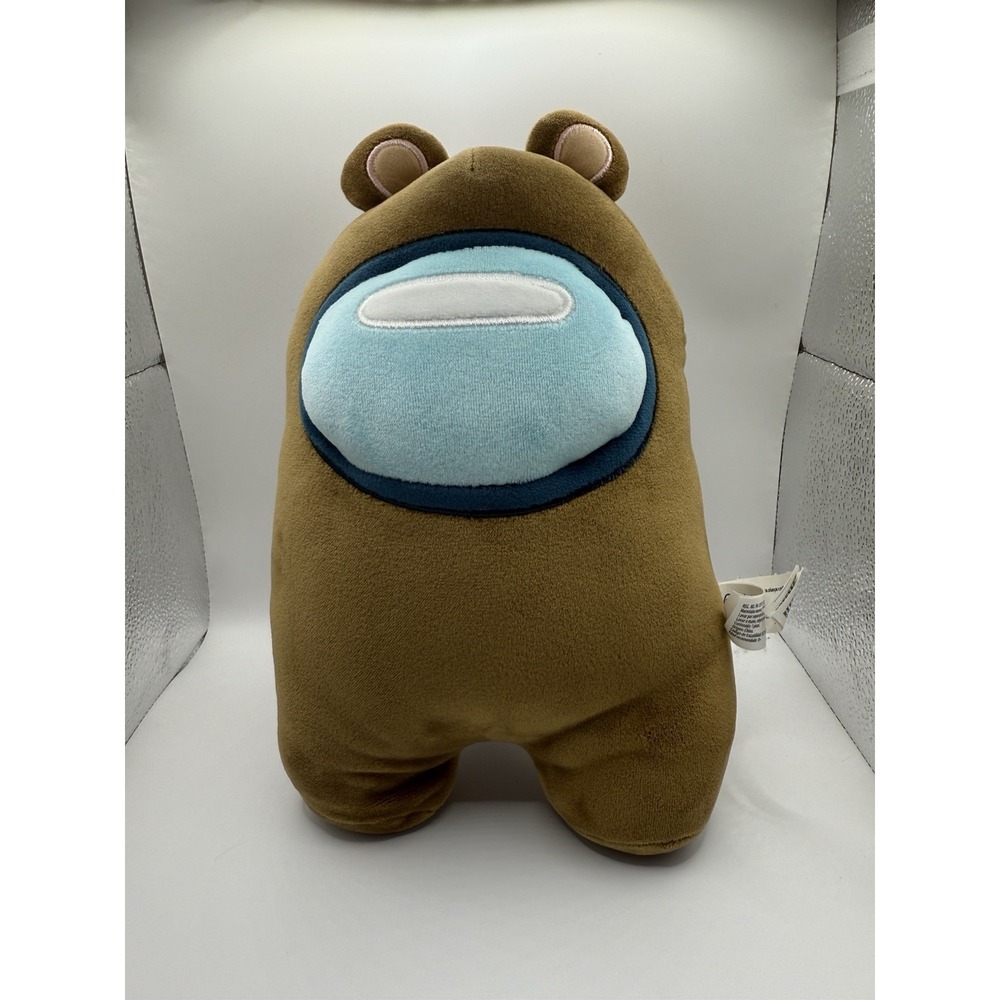 Among Us "Toikido" Crewmate 10"  Plush Brown with Animal Ears  Rare‎ Collectible
